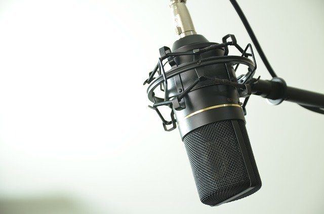 Best Condenser Microphone brand on a microphone stand
