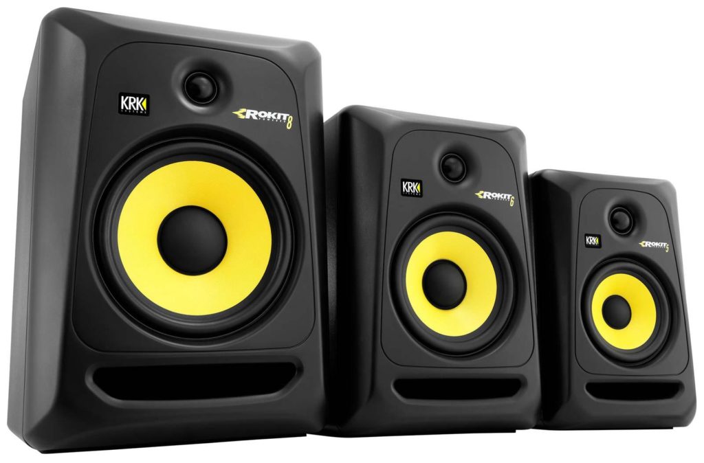 krk monitor series - best studio monitor series