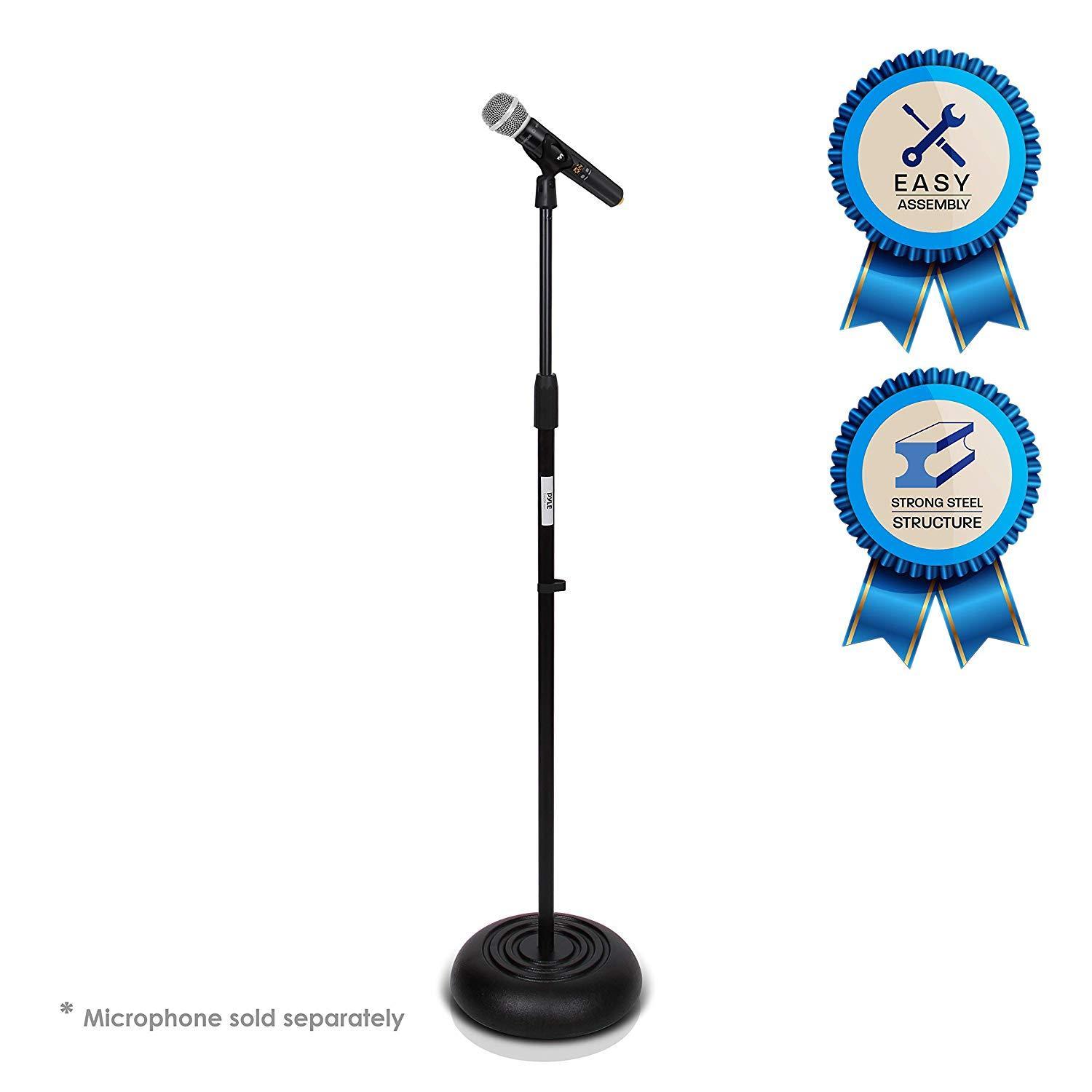 On Stage MS7201B Round Base Microphone Stand