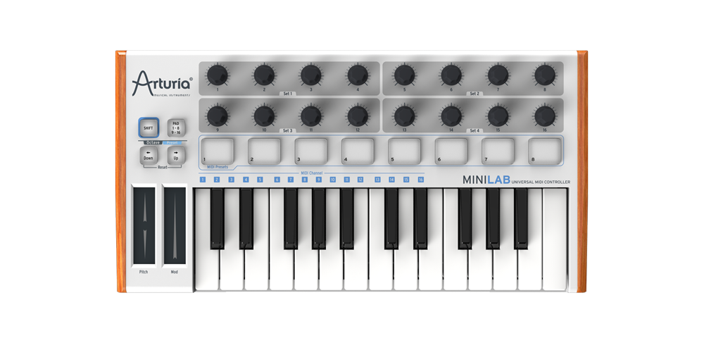 Arturia MiniLab MkII Midi Controller