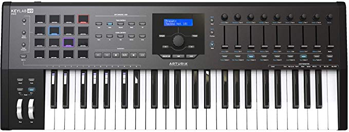 Best 49 Key MIDI Controller, Arturia KeyLab MKII 49 Key Midi Controller