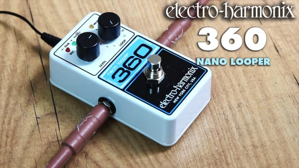 Electro-Harmonix Nano Looper 360 — Store up to 11 Loops for Later Recall