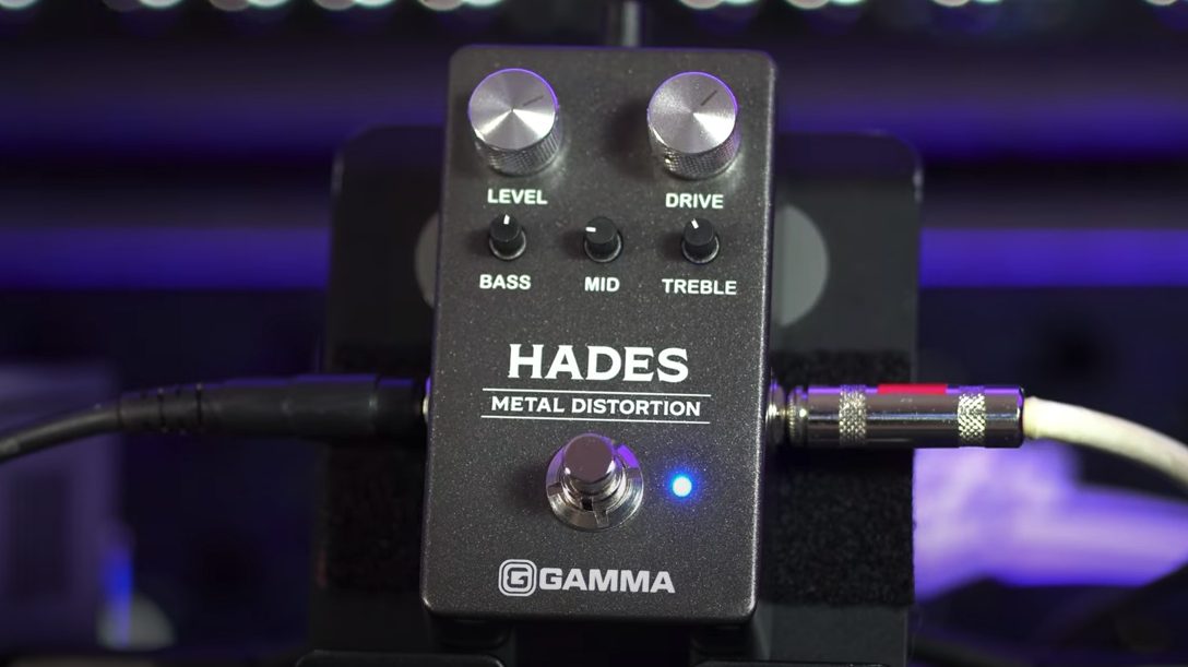 HOW FILTHY CAN A DISTORTION PEDAL GET? MEET THE GAMMA HADES METAL DISTORTION PEDAL 9
