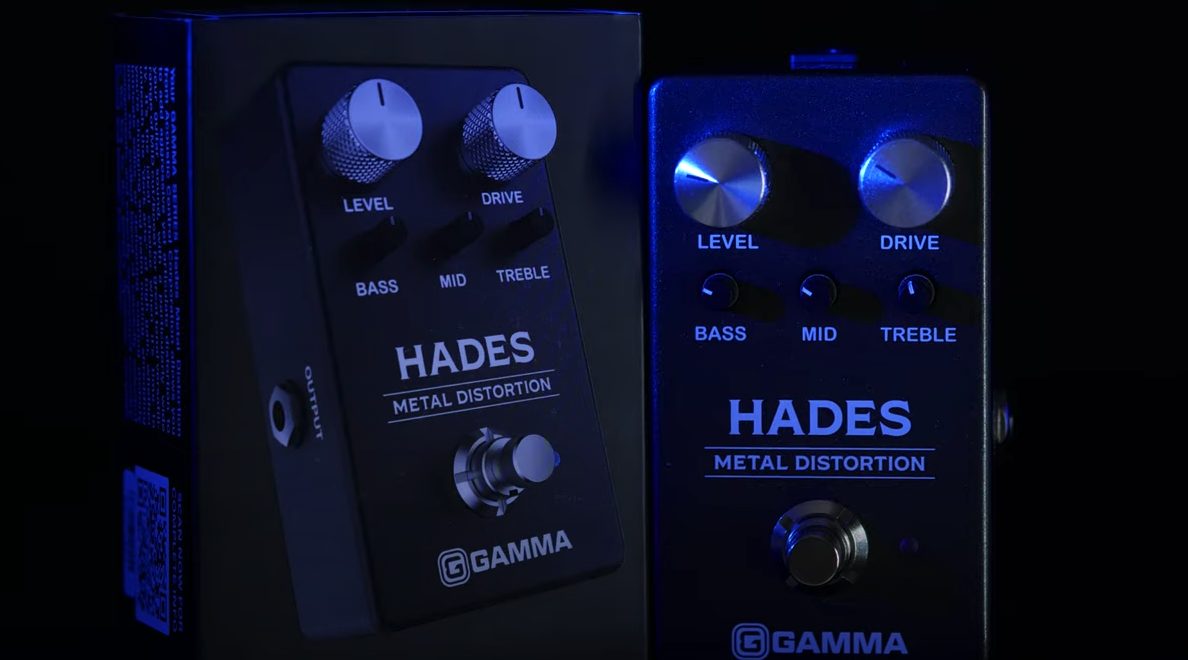 HOW FILTHY CAN A DISTORTION PEDAL GET? MEET THE GAMMA HADES METAL DISTORTION PEDAL 10