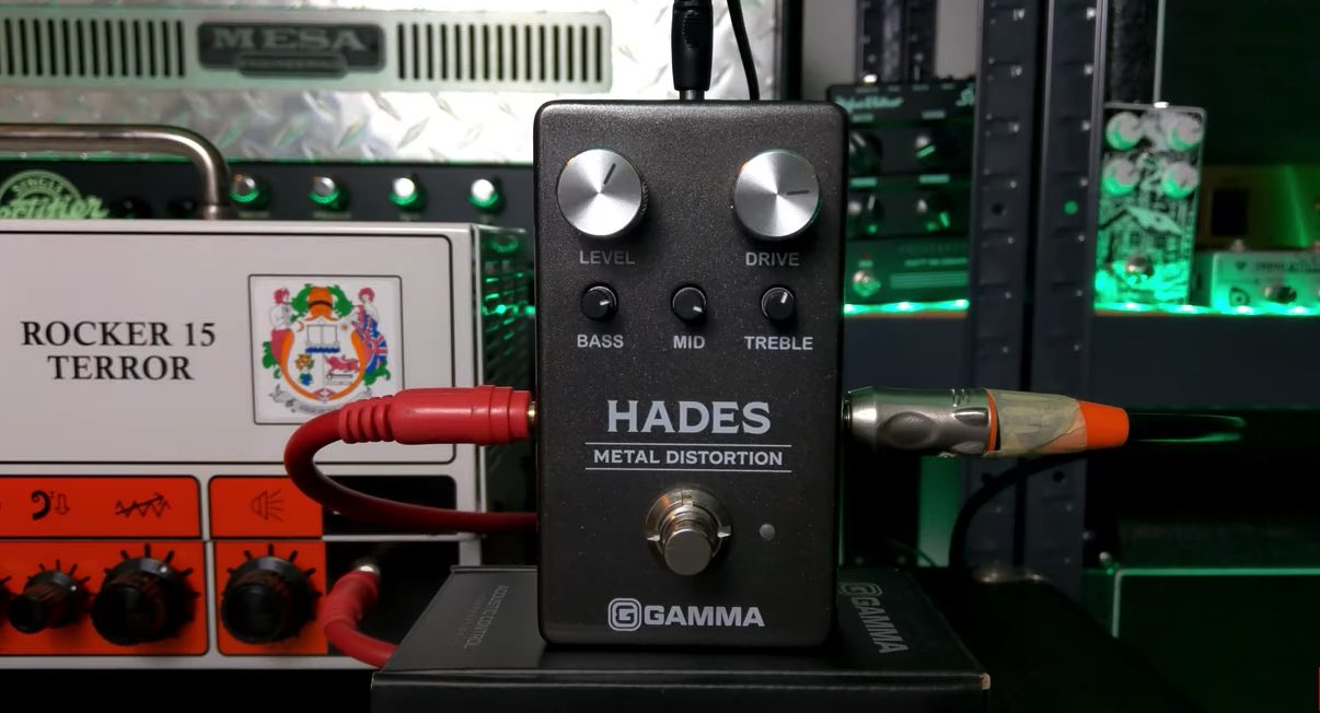 HOW FILTHY CAN A DISTORTION PEDAL GET? MEET THE GAMMA HADES METAL DISTORTION PEDAL 4