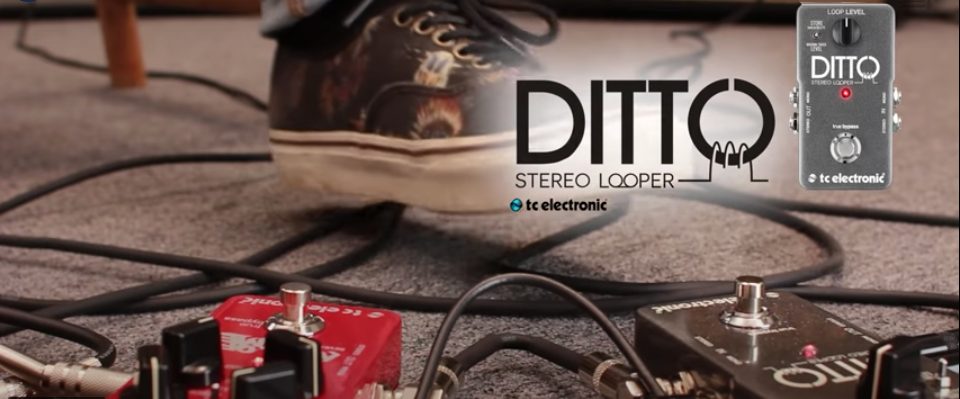 Ditto Stereo looper pedal