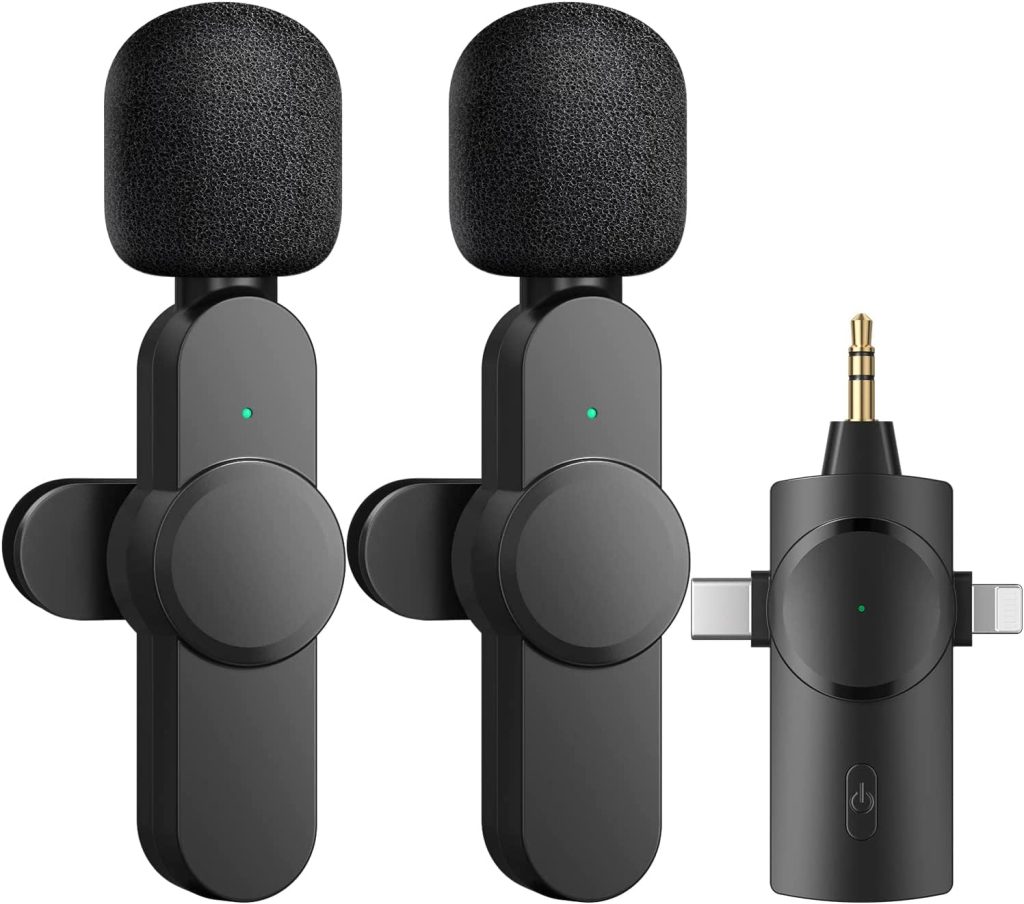 AIKELA Dual Wireless Lavalier Microphones - main
