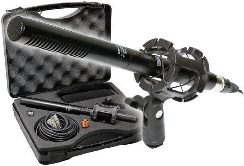 VIDPRO XM-55 professional shotgun mic kit for video camera's and DSLR's